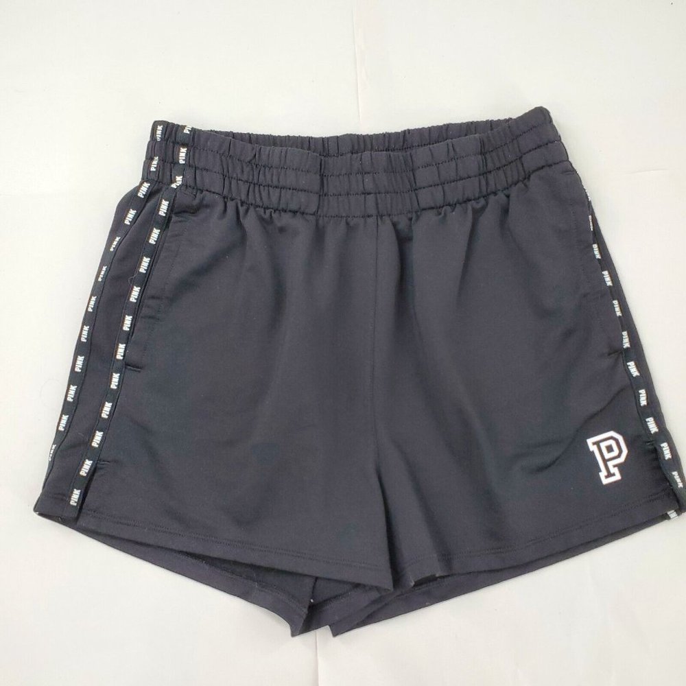 PINK VS Womens Small Black Shorts With‎ pockets